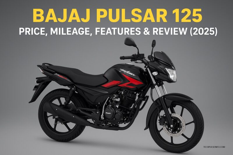 🏍️ Bajaj Pulsar 125 – Price, Mileage, Features & Review (2025)