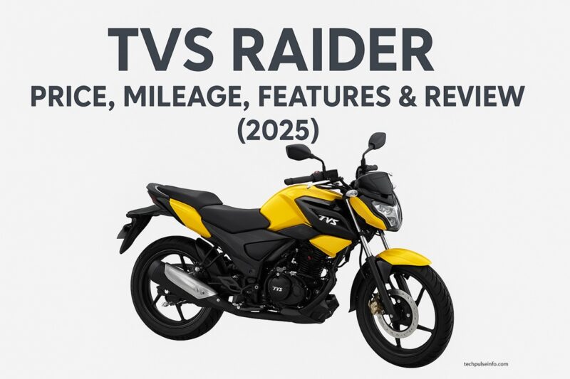 TVS Raider – Price, Mileage, Features & Review (2025)